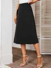 All-match Solid Color Skirt