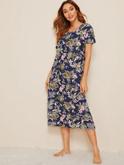 Bedrucktes Nachthemd