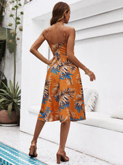 Vestido sexy sin tirantes y sin espalda