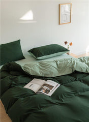 Duo Pillowcases - Burnt Orange + Peach
