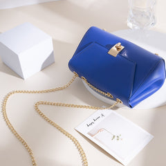 Bolso de hombro con cadena y diseño de textura de bola de masa hervida