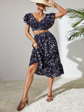 Conjunto de dos piezas de vestido superior