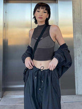 Weste mit Farbblock-Buchstabendruck