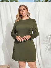 Elegant Slim Green Stretch Knit Dress