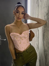 Chaleco de corsé corto interior