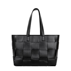 Damen Kunstleder Casual Große Kapazität Tote Crossbody Bag Multifunktions-Umhängetasche