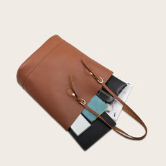 Tragbare Damentasche mit großem Fassungsvermögen und einer Schulter