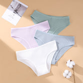 4Pack Rib Panty Set