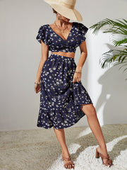 Conjunto de dos piezas de vestido superior