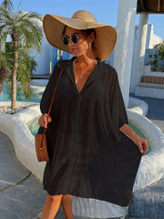 Schlichtes Überwurfkleid