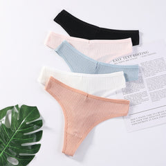 5Pack Cotton T-back suit