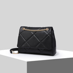 Bolso de hombro pequeño rómbico