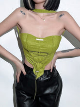 Solid Color Hanging Neck Night Umbilical Fashion Small Vest