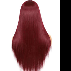 Women's long straight hair wig