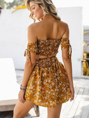 Vestido amarillo de estilo urbano
