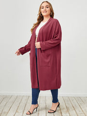 Suéter de punto de color liso para viajeros con temperamento