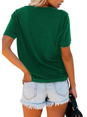 Camiseta con estampado de la suerte de MAMA