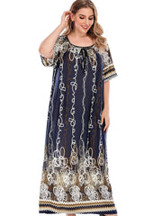 Vestidos elegantes sueltos de talla grande