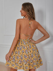 Vestido lencero sin espalda