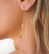 Pendientes de hilo Peyton