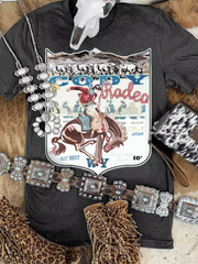 Western Cowboy Cody Rodeo T-Shirt T-Shirt