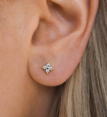 Pendientes Raye dorados