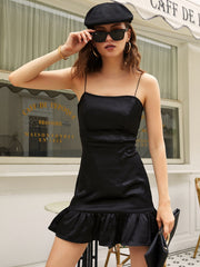 Women's Thin Suspender Dress