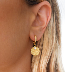 Aros Huggie de concha