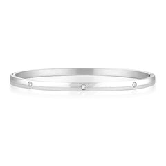 Yolanda Bangle Silver