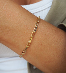 Pulsera de eslabones pequeños