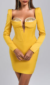 Sunny Diamonate Mini Dress