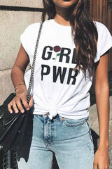 Floral Print Short Sleeve Tops