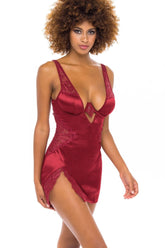 Babydoll mit V-Ausschnitt