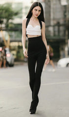 Zweiteiliges Set mit Riemchenbandage