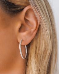 Willow Silver Hoops - Set