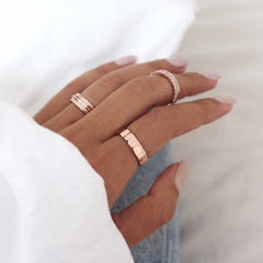 Anillo Zara Oro Rosa