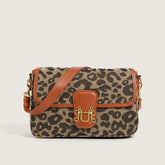 All-match Houndstooth Small Square Bag