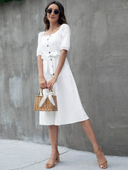 Vestido midi informal