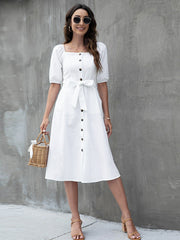 Vestido midi informal