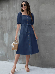 Vestido midi informal