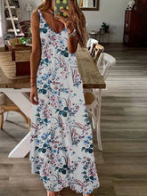 Vestido lencero ajustado largo