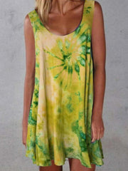 Vestido tie-dye de verano
