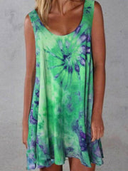 Vestido tie-dye de verano