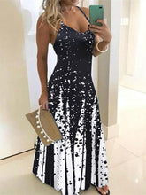 Vestido floral con tirantes y escote en V