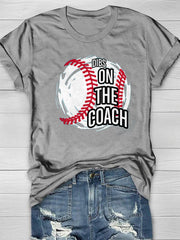 Baseball Vintage Print Short Sleeve Comfort T-Shirt