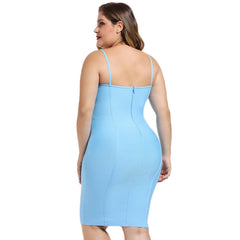 Übergroßes Overknee-Bandage-Kleid DF0703