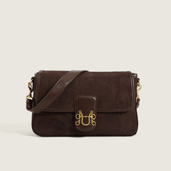 All-match Houndstooth Small Square Bag