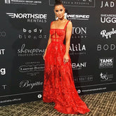 Strappy Sleeveless Mesh Maxi Prom Dress HB5593