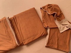 Duo Pillowcases - Burnt Orange + Peach