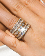 Anillo Scarlett de plata